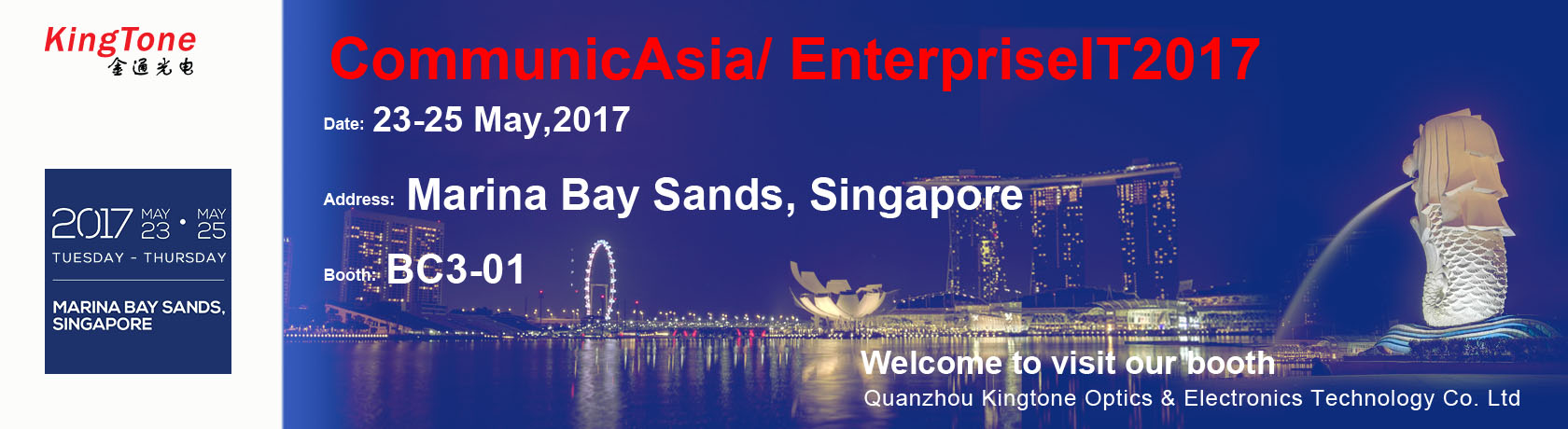 Singapore CommunicAsia EnterpriseIT2017